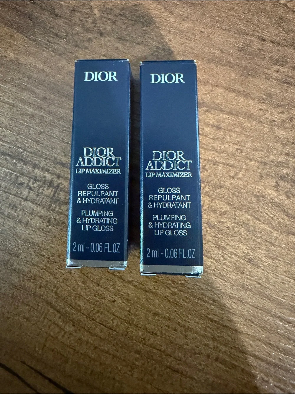 Dior Addict Lip Maximizer Mini Lip Gloss Duo (2) with Gift Bag! Brand New!